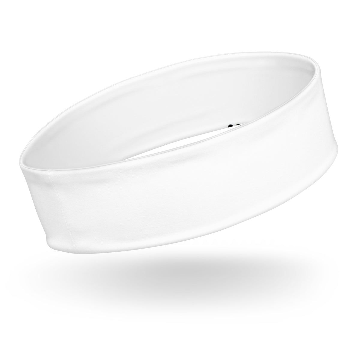 $RONIN Headband (Black Script): white headband with black graffiti-script $RONIN
