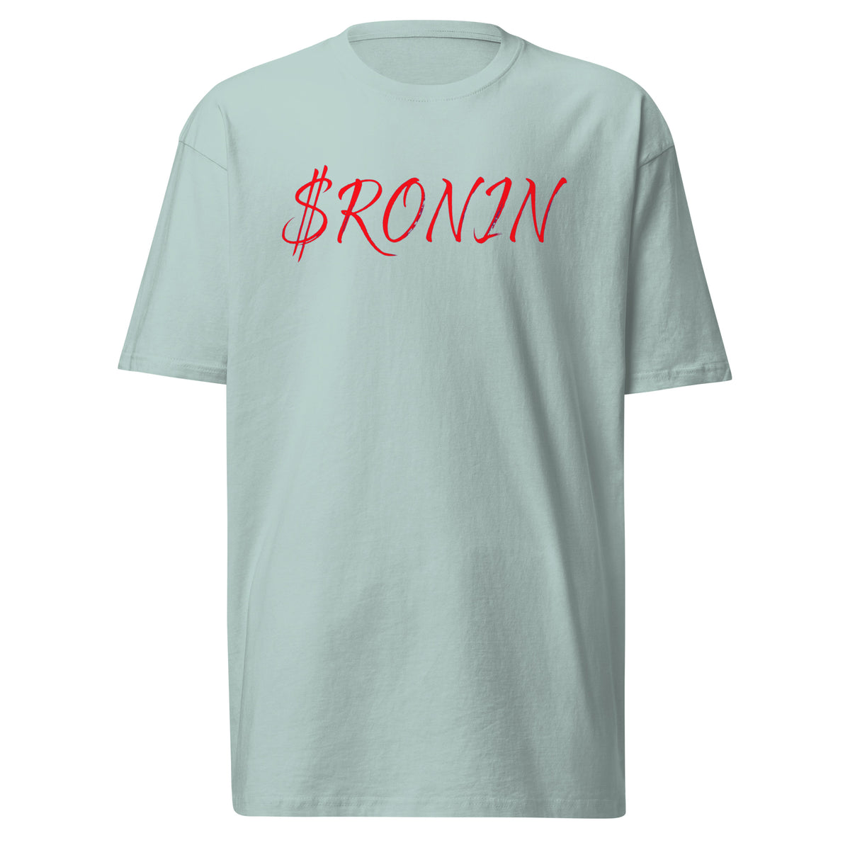 Ink Heart Ronin Clan Tee, agave front: red script $RONIN on the chest